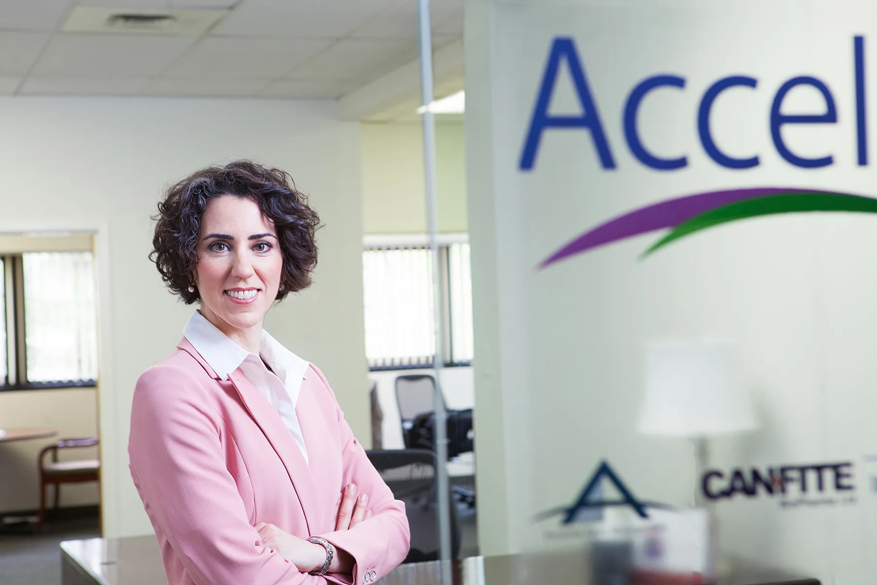 Woman with arms crossed