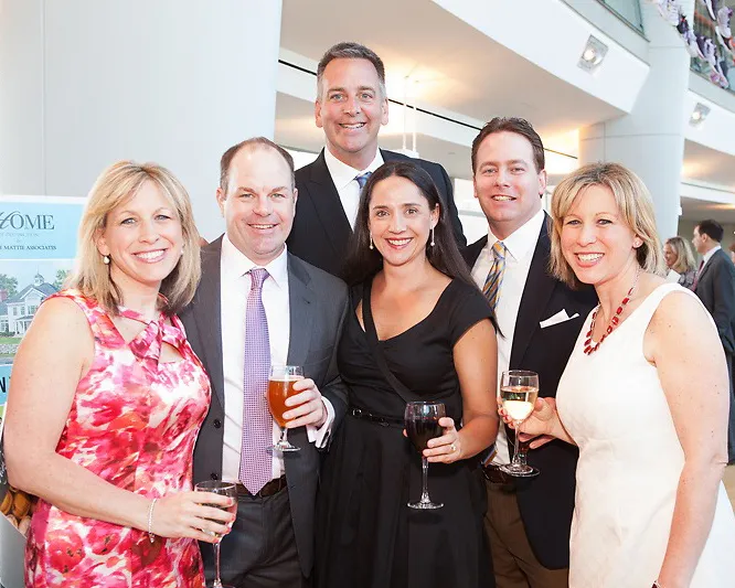 Guests at a fundraising gala