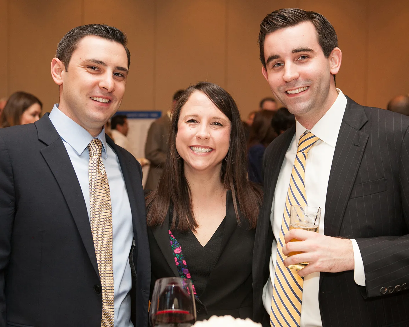 Guests at a fund raising gala